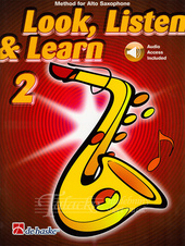 Look, Listen & Learn 2 - Alto Saxophone + Audio Access Included